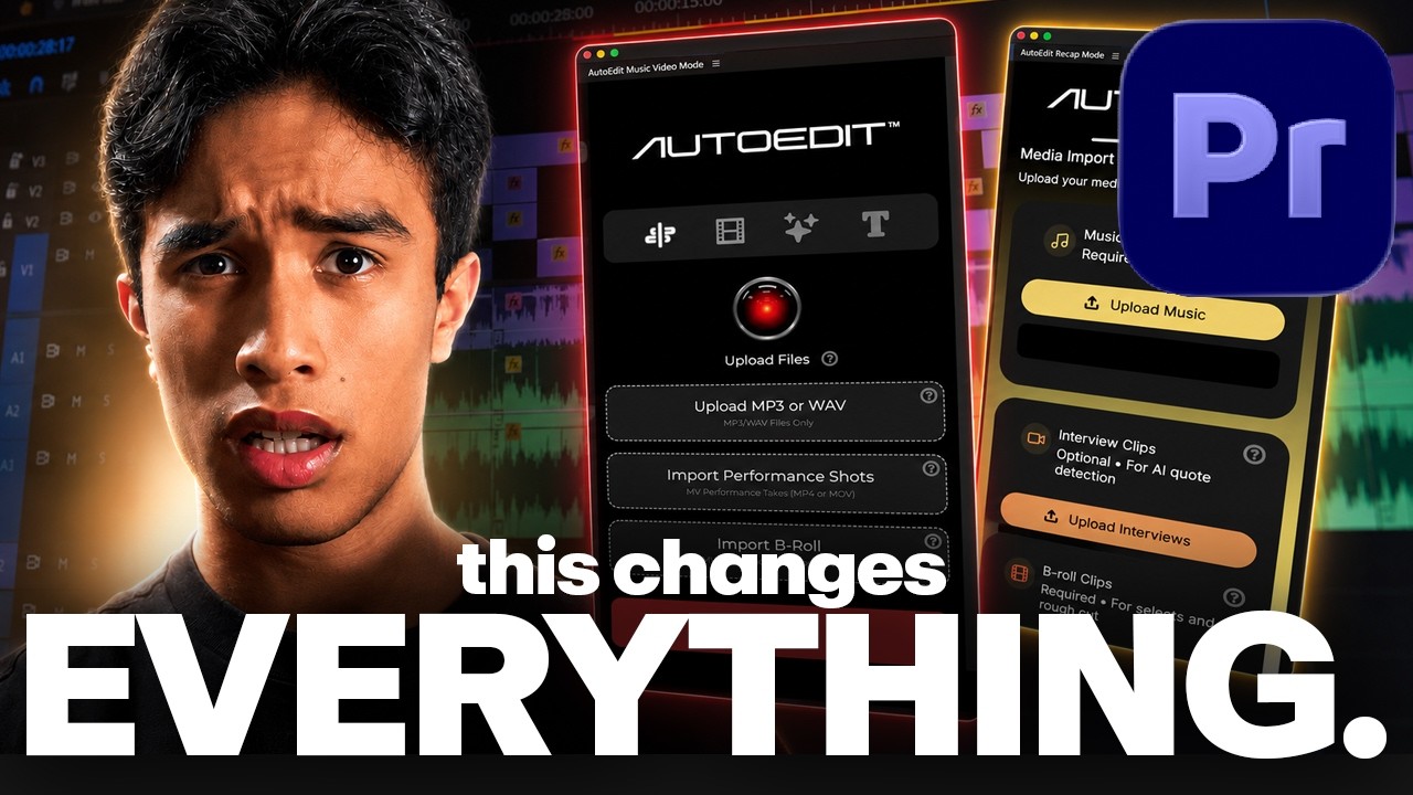 YouTube tutorial cover for Music Video Mode vs Event Recap Mode breakdown