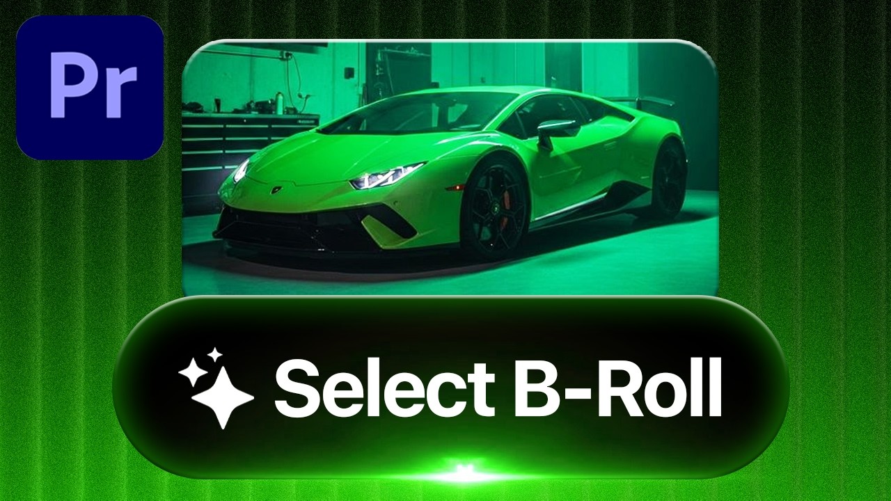 Introducing B-Roll Selectr™ the AI Auto B-Roll Plugin for Premiere Pro