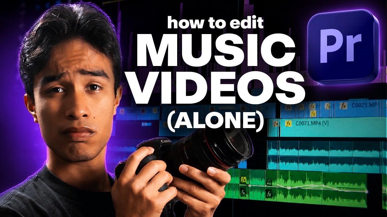 How to Edit YOUR OWN Music Video in Premiere Pro! (BEST TUTORIAL)
