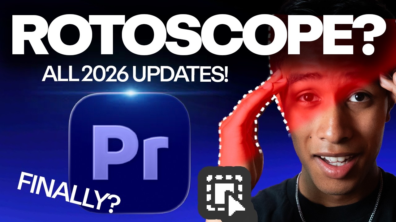 ROTOSCOPING in Premiere Pro? - ALL new 2026 Updates Explained!