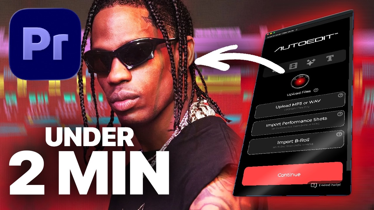 #1 Plugin for Editing Music Videos with AI in Premiere Pro (FULL Tutorial)