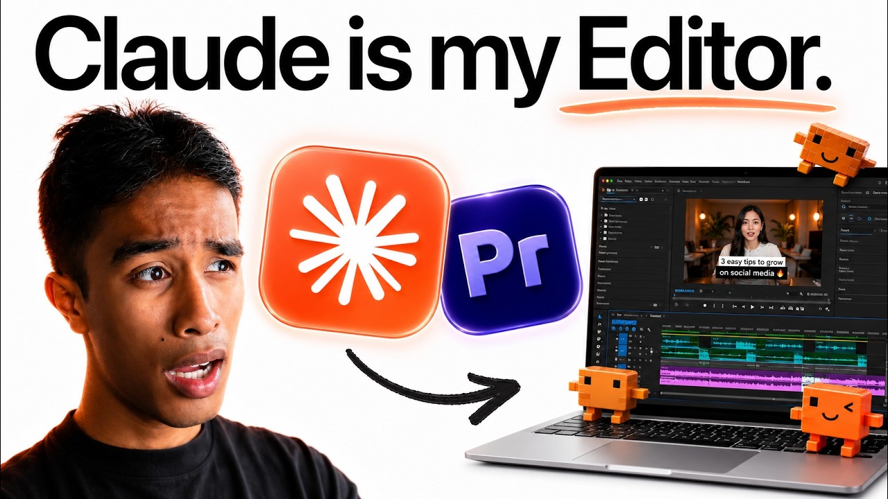 This Free Claude AI Premiere Pro Plugin Edits Videos for You