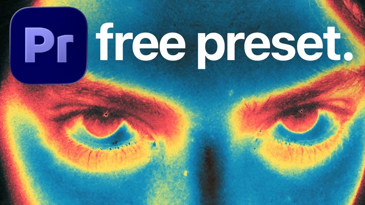 How to create a Heat Map Thermal Color Grade Effect | Premiere Pro Tutorial